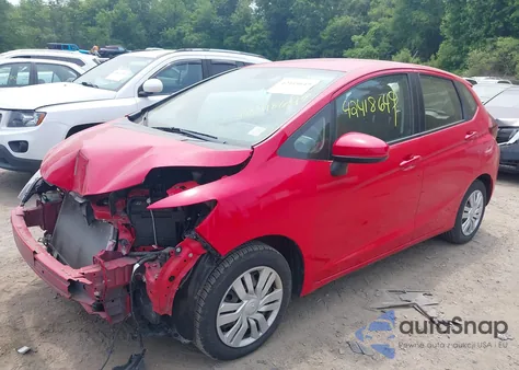 2017 Honda Fit Lx из США, поврежденный, VIN JHMGK5H51HS001890